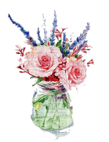 watercolor flowers Bb2 - 免费PNG