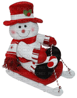 snowman-snögubbe-winter-vinter-deco-minou52 - zadarmo png