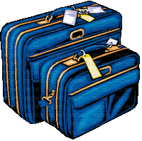 valise - GIF animado gratis