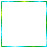 blue, green frame - png gratis