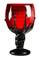 gothic deco png halloween kikkapink goblet - Free PNG