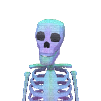 skeleton gif halloween