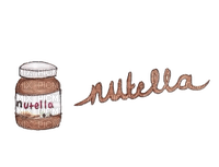✶ Nutella {by Merishy} ✶ - gratis png