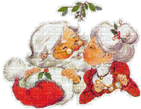 Santa and Mrs Claus bp - Ücretsiz animasyonlu GIF