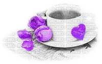 soave deco tea cup vintage flowers rose - png ฟรี
