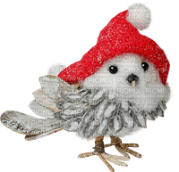 Noël.Christmas Bird.Oiseau.Pájaro.Victoriabea - PNG gratuit