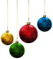 Kaz_Creations Hanging Christmas Decorations Baubles Balls - darmowe png