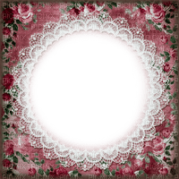 Pink Roses Frame - By KittyKatLuv65 - zdarma png