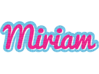 Kaz_Creations Names Miriam - png grátis