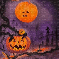 Halloween Pumpkins Background - GIF animate gratis