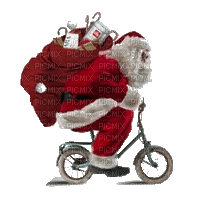 Mikołaj - Darmowy animowany GIF