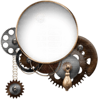Steampunk.Cadre.Frame.Marco.Victoriabea - png ฟรี