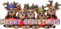 Merry Christmas - Kostenlose animierte GIFs