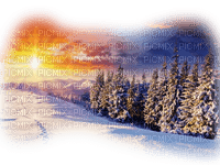 paysage hiver - png gratuito