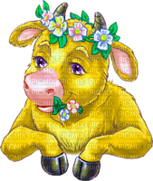 Y.A.M._New year cow - zadarmo png