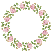 Glitter Couronne de rose - Ingyenes animált GIF