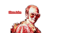 Kaz_Creations Elton John Singer Music - 免费PNG