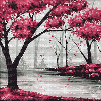 Y.A.M._Art Autumn background - Zdarma animovaný GIF