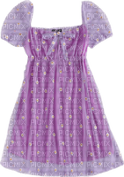 purple dress - png gratis