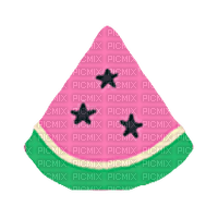 Intergalactic Vacation watermelon slice - zdarma png