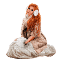 winter  woman by nataliplus - png grátis