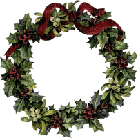 Christmas wreath sunshine3 - gratis png