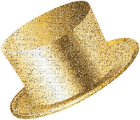 golden party hat - PNG gratuit