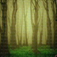 Beige Forest with Green Grass - png gratis