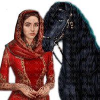 loly33 femme cheval - png gratuito