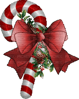 candy cane deco christmas - Free animated GIF