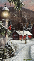 MMarcia gif paisagem inverno fundo - Free animated GIF