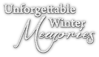 soave text winter memories white - PNG gratuit