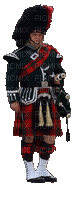 Scottish piper bp - GIF animado grátis
