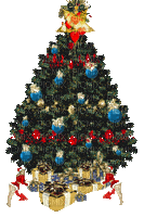 Weihnachtsbaum - GIF animado gratis