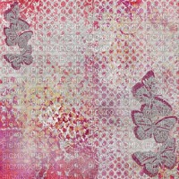 Paper pink artsy creative Butterfly - gratis png