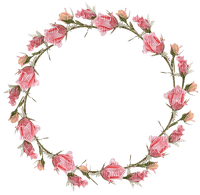 Wreath of Roses - PNG gratuit