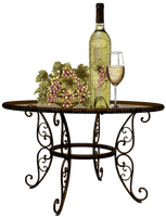 bord-flask-vindruvor---table