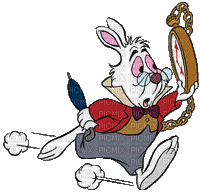 Alice hase rabbit - Darmowy animowany GIF