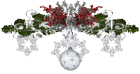 Christmas garland bp - Δωρεάν κινούμενο GIF