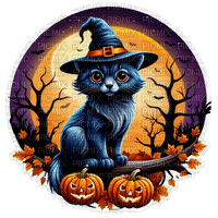 springtimes animal halloween cat pumpkin - бесплатно png