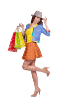 Kaz_Creations Woman-Femme-Shopping-Bags - ilmainen png