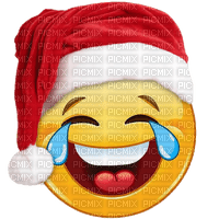 Laughing Christmas emoji
