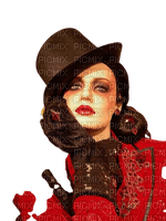 mujer con sombrero by EstrellaCristal - безплатен png
