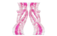 Узор розовые сердечки - GIF animé gratuit