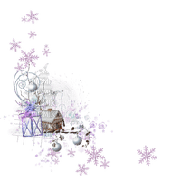 christmas winter cluster - zdarma png