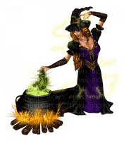woman hexe witch halloween - gratis png