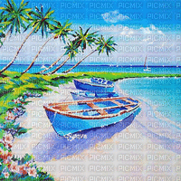 soave background animated summer  tropical beach - Kostenlose animierte GIFs