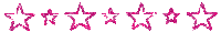 pink glittery star divider - Бесплатный анимированный гифка