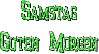 samstag - Zdarma animovaný GIF