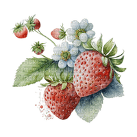 Strawberries - bezmaksas png